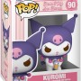 Funko Pop! Sanrio: HK - Kuromi - Hello Kitty - Figura in Vinile da Collezione - Idea Regalo - Merchandising Ufficiale - Giocattoli per Bambini e Adulti - Cartoons Fans - Figura per i Collezionisti - Standard Size Bianco E Nero