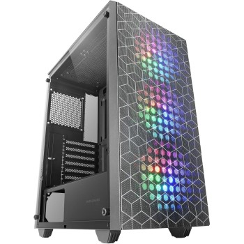 Mars Gaming MC-MAG, Case Gaming ATX, Pannello Laterale Completo Vetro Temperato, Doppia Griglia Magnetica Antipolvere Anteriore + Superiore, 3x Ventole FRGB 120mm, Raffreddamento Liquido 360mm, Nero Mars Gaming MC-MAG, Case Gaming ATX, Pannello Laterale Completo Vetro Temperato, Doppia Griglia Magnetica Antipolvere Anteriore + Superiore, 3x Ventole FRGB 120mm, Raffreddamento Liquido 360mm, Nero