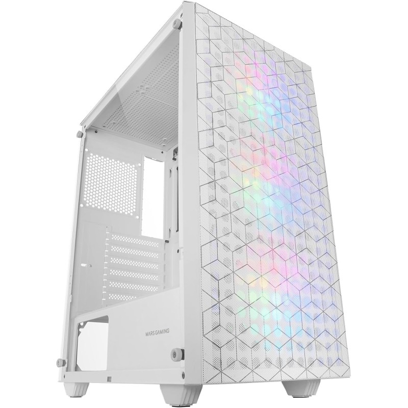 Mars Gaming MC-MAG, Case Gaming ATX, Pannello Laterale Completo Vetro Temperato, Doppia Griglia Magnetica Antipolvere Anteriore + Superiore, 3x Ventole FRGB 120mm, Raffreddamento Liquido 360mm, Bianco Mars Gaming MC-MAG, Case Gaming ATX, Pannello Laterale Completo Vetro Temperato, Doppia Griglia Magnetica Antipolvere Anteriore + Superiore, 3x Ventole FRGB 120mm, Raffreddamento Liquido 360mm, Bianco