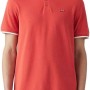 Levi's Housemark Polo T-Shirt Uomo - S Quarter Tipping Sundown Red