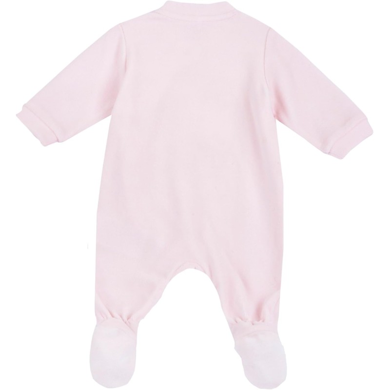Chicco, Tutina Neonata, con Comoda Apertura Frontale con Bottoncini, in Calda e Morbida Ciniglia, Lavabile in Lavatrice, Abbigliamento Neonata 0-24 Mesi, Idea Regalo Nascita, Designed in Italy - 9 mesi Rosa (2)