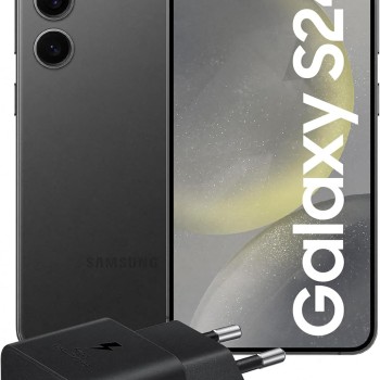 Samsung Galaxy S24 Smartphone AI, Caricatore incluso, Display 6.2'' FHD+ Dynamic AMOLED 2X, Fotocamera 50MP, RAM 8GB, 256GB, 4.000 mAh, Onyx Black [Versione italiana] - 8GB+256GB Onyx Black