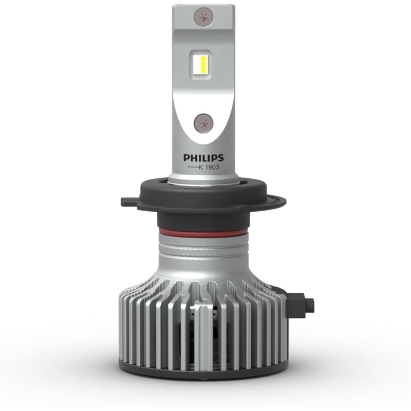 Philips Ultinon Pro6000 Standard H7-LED, lampadina LED omologata*, fino al 220% di luminosità in più**, 5.800K, set di 2