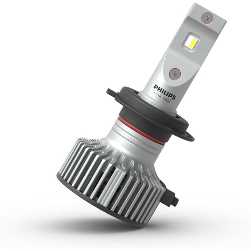 Philips Ultinon Pro6000 Standard H7-LED, lampadina LED omologata*, fino al 220% di luminosità in più**, 5.800K, set di 2
