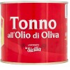 Tonno Auriga all'olio di oliva 600gr. Formato Magnum.Fonte di proteine. Senza conservanti.