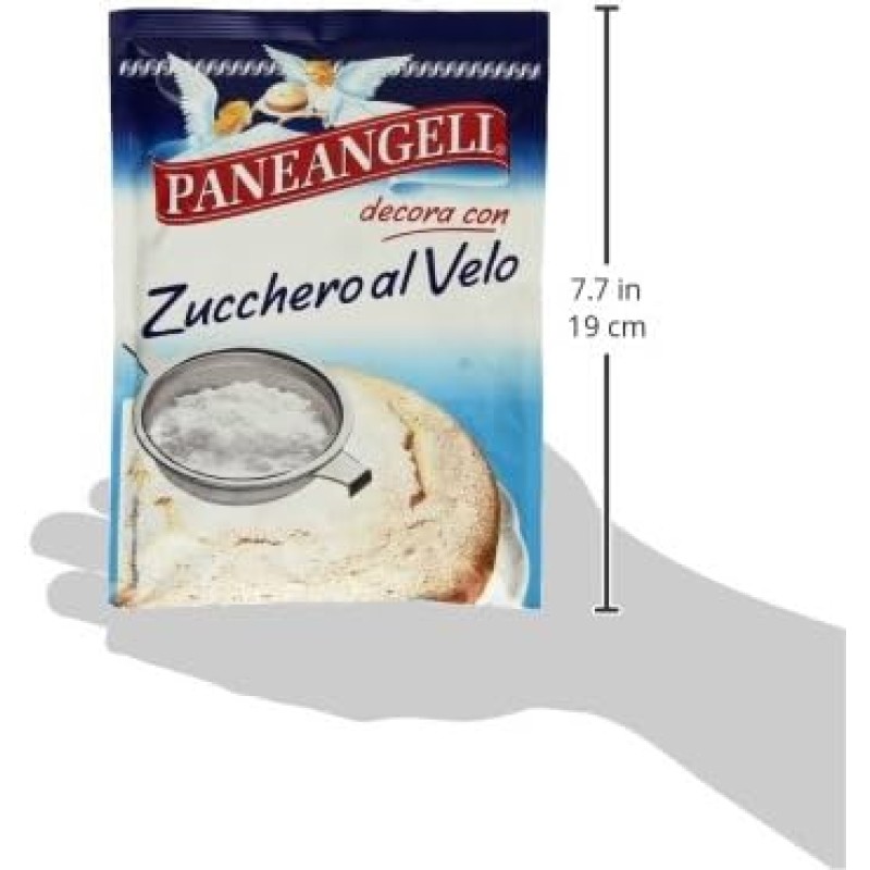 Paneangeli Zucchero a Velo, 125g (Confezione da 2) - 125 g (Confezione da 2)