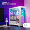 Mars Gaming MC-XP, Case Custom E-ATX, Vetro Temperato a Doppia Finestra, Supporto per il Raffreddamento a Liquido Completo, XXL Gaming Tower, PCI Verticale, USB 3.0, Bianco Mars Gaming MC-XP, Case Custom E-ATX, Vetro Temperato a Doppia Finestra, Supporto per il Raffreddamento a Liquido Completo, XXL Gaming Tower, PCI Verticale, USB 3.0, Bianco