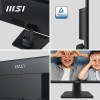 MSI PRO MP275 Monitor 27" FHD - Pannello IPS (1920 x 1080), 100 Hz, Schermo Eye-Friendly, Altoparlanti Integrati, Inclinabile - HDMI 1.4b, D-Sub (VGA). - 27" Nero MSI PRO MP275 Monitor 27" FHD - Pannello IPS (1920 x 1080), 100 Hz, Schermo Eye-Friendly, Altoparlanti Integrati, Inclinabile - HDMI 1.4b, D-Sub (VGA). - 27" Nero