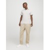 JACK & JONES Polo Plain Shirt Collar Polo - S Beige - Blu JACK & JONES Polo Plain Shirt Collar Polo - S Beige - Blu
