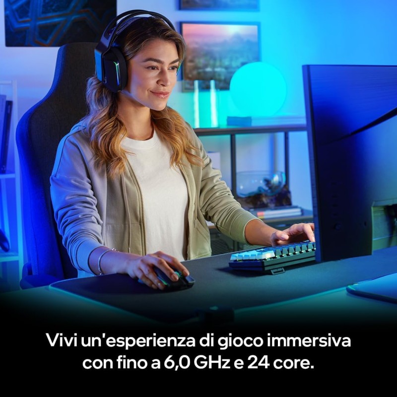Intel® Core™ i7-14700 Processore per sistemi desktop 14700 20 core 8 P-core + 12 E-core fino a 5,4 GHz Intel® Core™ i7-14700 Processore per sistemi desktop 14700 20 core 8 P-core + 12 E-core fino a 5,4 GHz