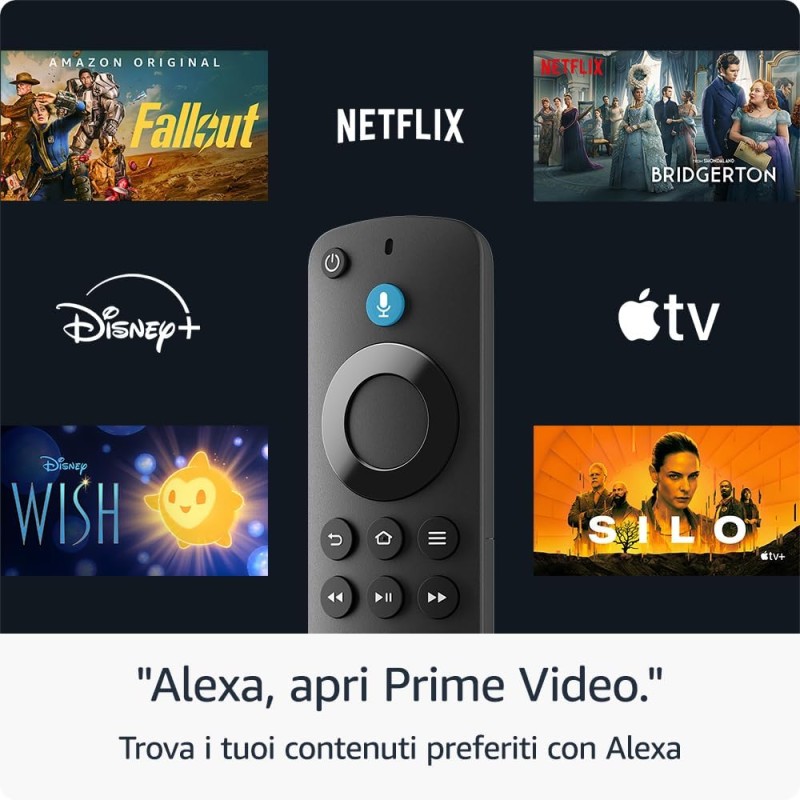 Amazon Fire TV Stick HD, free and live TV, Alexa Voice Remote, smart home controls, HD streaming