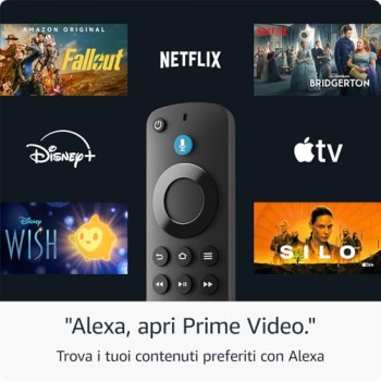 Ricondizionato Certificato | Amazon Fire TV Stick HD (Ultimo modello), TV gratuita e in diretta, telecomando vocale Alexa, controlli per Casa Intelligente, streaming HD
