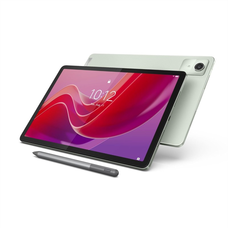 Lenovo Tab M11, Tablet Display 11" WUXGA (1920x1200), MediaTek Helio G88, RAM 4GB, 128GB, WiFi, Android 13 – Scocca in alluminio, Seafoam Green, Tab Pen Inclusa - Esclusiva Amazon - WIFI Lenovo Tab M11, Tablet Display 11" WUXGA (1920x1200), MediaTek Helio G88, RAM 4GB, 128GB, WiFi, Android 13 – Scocca in alluminio, Seafoam Green, Tab Pen Inclusa - Esclusiva Amazon - WIFI