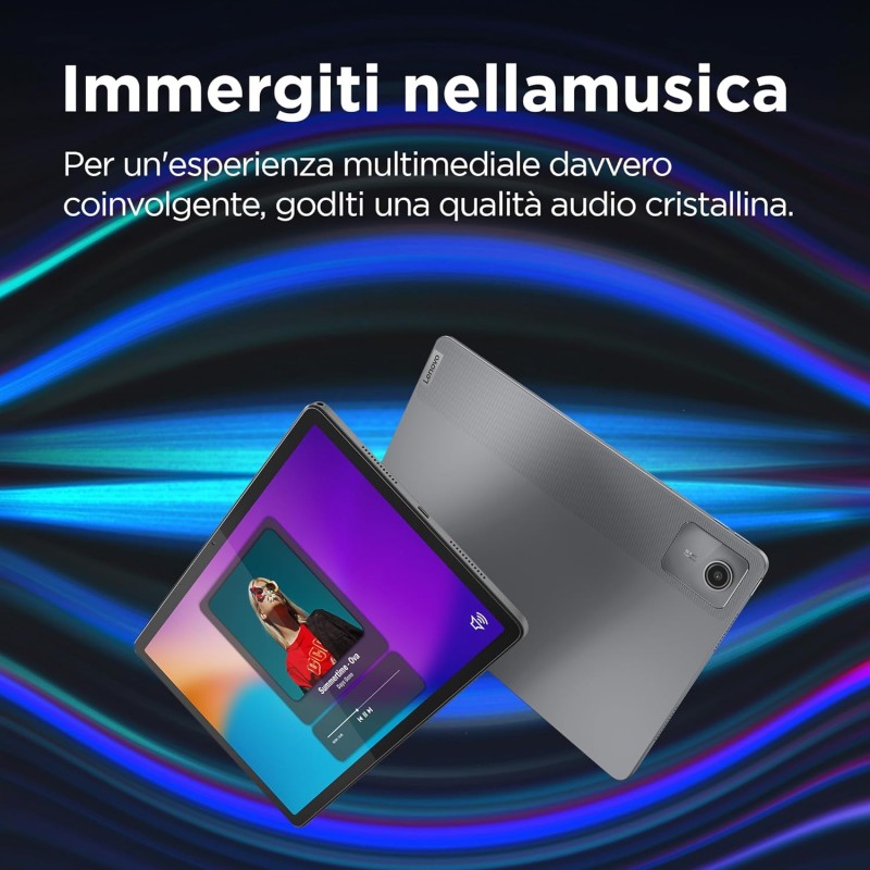 Lenovo Tab M11, Tablet Display 11" WUXGA (1920x1200), MediaTek Helio G88, RAM 4GB, 128GB, WiFi, Android 13 – Scocca in alluminio, Seafoam Green, Tab Pen Inclusa - Esclusiva Amazon - WIFI Lenovo Tab M11, Tablet Display 11" WUXGA (1920x1200), MediaTek Helio G88, RAM 4GB, 128GB, WiFi, Android 13 – Scocca in alluminio, Seafoam Green, Tab Pen Inclusa - Esclusiva Amazon - WIFI