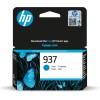 HP 937 4S6W2NE, Cartuccia Originale HP da 800 Pagine, Compatibile con le Stampanti HP OfficeJet Pro 9110, 9120, 9130, 9720 e 9730, Ciano - Ciano