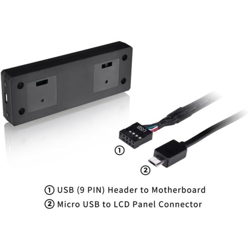 Thermaltake Kit schermo LCD | esclusivo per The Tower 300 & Ceres 330 | 25 anni Hydrangea Limited Edition