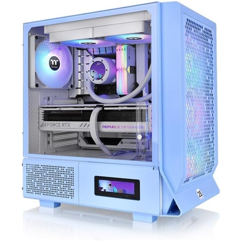 Thermaltake Kit schermo LCD | esclusivo per The Tower 300 & Ceres 330 | 25 anni Hydrangea Limited Edition