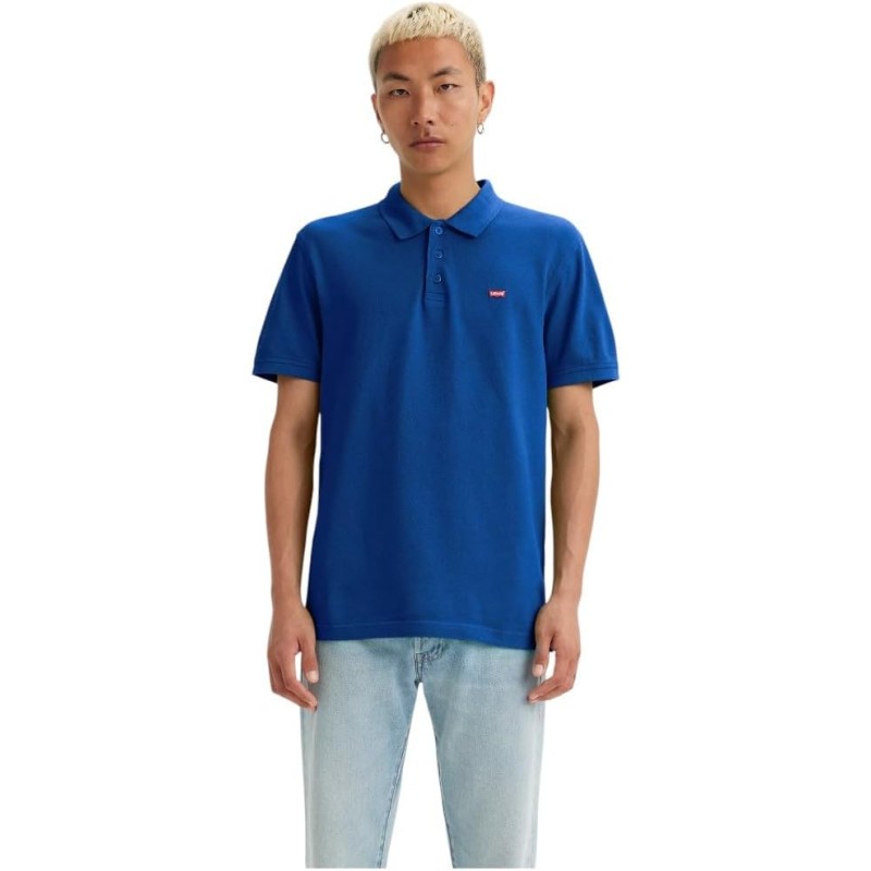 Levi's Housemark Polo T-Shirt Uomo - XS True Blue Levi's Housemark Polo T-Shirt Uomo - XS True Blue