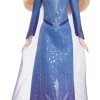 Mattel Disney Frozen - Elsa, bambola alla moda con abito da pattinaggio sul ghiaccio, accessori, scarpe e pattini rimovibili inclusi, giocattolo per bambini, 3+ anni, JBG53 - Blu - Elsa Con I Pattini