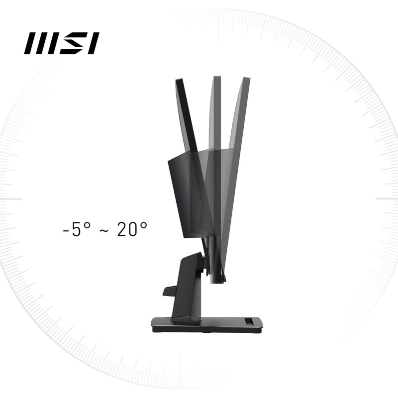 MSI PRO MP275Q Monitor 27" WQHD - 2560 x 1440, Pannello IPS, 100 Hz, Schermo Anti-affaticamento, Altoparlanti integrati, inclinazione Regolabile - HDMI 2.0b, DP 1.2a - 27" Nero MSI PRO MP275Q Monitor 27" WQHD - 2560 x 1440, Pannello IPS, 100 Hz, Schermo Anti-affaticamento, Altoparlanti integrati, inclinazione Regolabile - HDMI 2.0b, DP 1.2a - 27" Nero