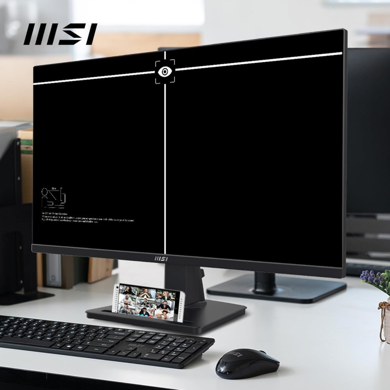 MSI PRO MP275Q Monitor 27" WQHD - 2560 x 1440, Pannello IPS, 100 Hz, Schermo Anti-affaticamento, Altoparlanti integrati, inclinazione Regolabile - HDMI 2.0b, DP 1.2a - 27" Nero MSI PRO MP275Q Monitor 27" WQHD - 2560 x 1440, Pannello IPS, 100 Hz, Schermo Anti-affaticamento, Altoparlanti integrati, inclinazione Regolabile - HDMI 2.0b, DP 1.2a - 27" Nero