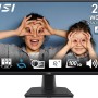 MSI PRO MP275Q Monitor 27" WQHD - 2560 x 1440, Pannello IPS, 100 Hz, Schermo Anti-affaticamento, Altoparlanti integrati, inclinazione Regolabile - HDMI 2.0b, DP 1.2a - 27" Nero
