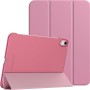 TiMOVO Cover Custodia Compatibile con iPad (A16) 11 Generazione 11 Pollici 2025/iPad 10 Generazione 10,9" 2022, Retro in PC Rigido Semi-Trasparente, Auto Sveglia/Sonno, Rosa Fondente - Rosa Fondente
