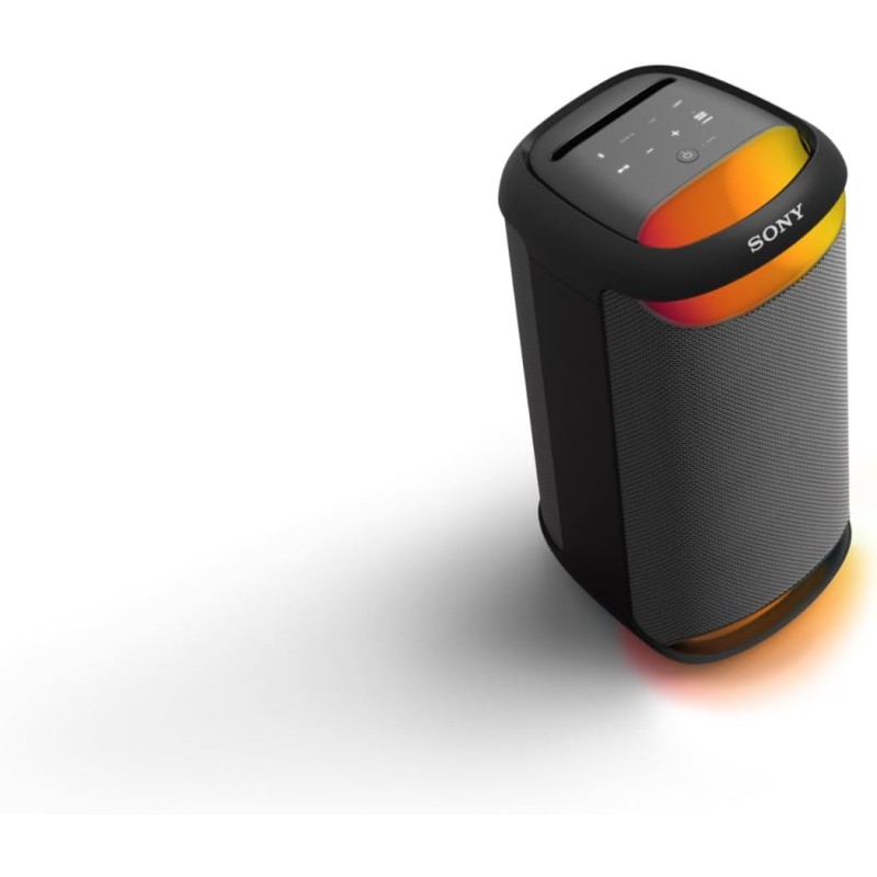 Sony SRS-XV500 Altoparlante Wireless Bluetooth per feste con suono potente e MEGA BASS - Durata batteria 25 ore, portatile, per interni ed esterni, classificazione IPX4, illuminazione, karaoke - Nero
