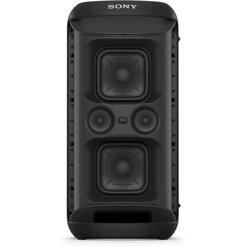 Sony SRS-XV500 Altoparlante Wireless Bluetooth per feste con suono potente e MEGA BASS - Durata batteria 25 ore, portatile, per interni ed esterni, classificazione IPX4, illuminazione, karaoke - Nero