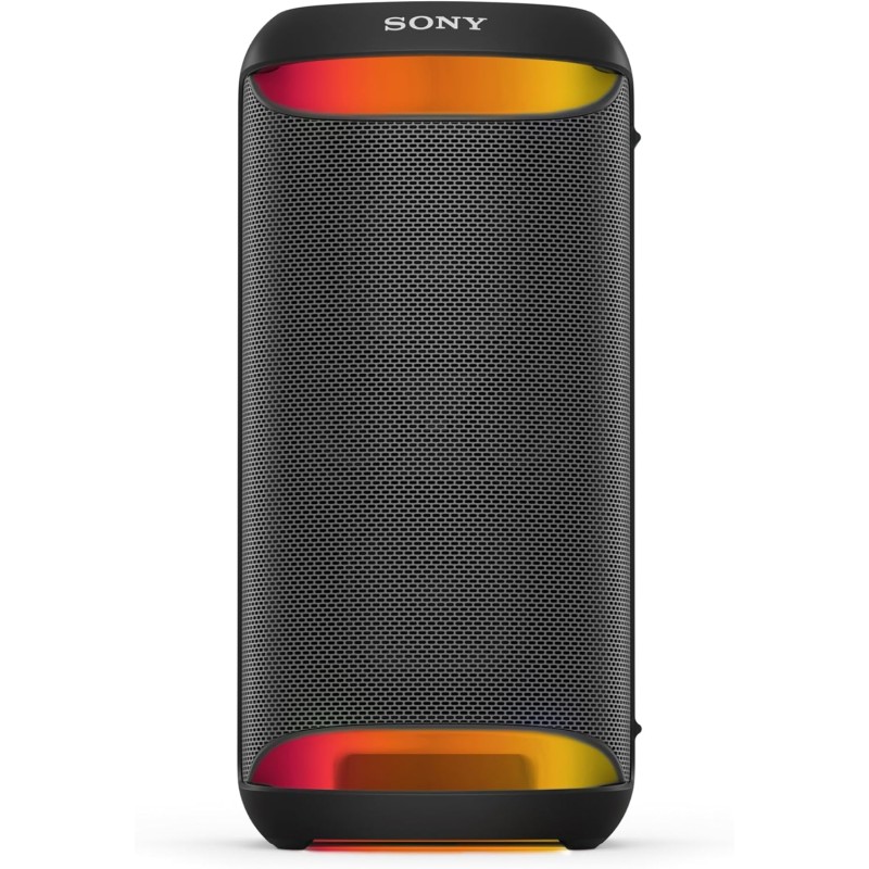 Sony SRS-XV500 Altoparlante Wireless Bluetooth per feste con suono potente e MEGA BASS - Durata batteria 25 ore, portatile, per interni ed esterni, classificazione IPX4, illuminazione, karaoke - Nero