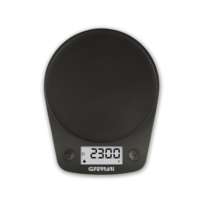 G3 Ferrari G20161 Equa Bilancia da cucina, Ciotola 2L, display retroilluminato, 0,1 gr/Kg, Sensore ad alta precisione - Nero opaco G3 Ferrari G20161 Equa Bilancia da cucina, Ciotola 2L, display retroilluminato, 0,1 gr/Kg, Sensore ad alta precisione - Nero opaco