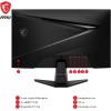 MSI MAG 256F Monitor Gaming 24,5" FHD - Pannello IPS Rapid (1920 x 1080), 180 Hz / 1ms GtG, 127% sRGB, Design senza cornice, HDR Ready - DisplayPort 1.2a, HDMI™ CEC, Nero - 180 Hz