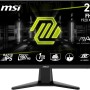 MSI MAG 256F Monitor Gaming 24,5" FHD - Pannello IPS Rapid (1920 x 1080), 180 Hz / 1ms GtG, 127% sRGB, Design senza cornice, HDR Ready - DisplayPort 1.2a, HDMI™ CEC, Nero - 180 Hz
