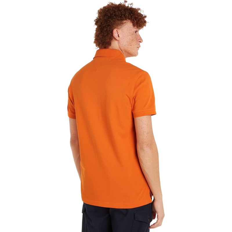Tommy Hilfiger Uomo Maglietta Polo Maniche Corte 1985 Slim Fit - 3XL Arancione (Bonfire Orange) Tommy Hilfiger Uomo Maglietta Polo Maniche Corte 1985 Slim Fit - 3XL Arancione (Bonfire Orange)