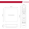 Thomson Streaming Box 240, 4K UHD, Google TV, Google Voice Control, Wifi, Googlecast built-in Thomson Streaming Box 240, 4K UHD, Google TV, Google Voice Control, Wifi, Googlecast built-in