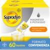 Supradyn Magnesio e Potassio Integratore Multivitaminico con Vitamine B, Vitamina C e Sali Minerali per Stanchezza, Caldo e Sport, 60 Bustine Effervescenti Senza Zucchero, Gusto Arancia - 240 g (Confezione da 1)