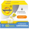 Supradyn Magnesio e Potassio Integratore Multivitaminico con Vitamine B, Vitamina C e Sali Minerali per Stanchezza, Caldo e Sport, 60 Bustine Effervescenti Senza Zucchero, Gusto Arancia - 240 g (Confezione da 1)