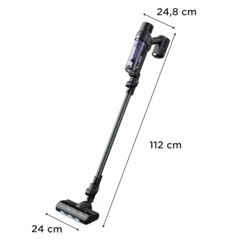 Rowenta X-PERT 7.60 Modello Essential, Aspirapolvere Senza Fili da 140 W, Luci a LED, Pulizia su Tutte le Superfici, Spazzola per Tessuti, Ultraleggero, Batteria a Lunga Durata, Colore Nero, RH6A33 - Nero Rowenta X-PERT 7.60 Modello Essential, Aspirapolvere Senza Fili da 140 W, Luci a LED, Pulizia su Tutte le Superfici, Spazzola per Tessuti, Ultraleggero, Batteria a Lunga Durata, Colore Nero, RH6A33 - Nero