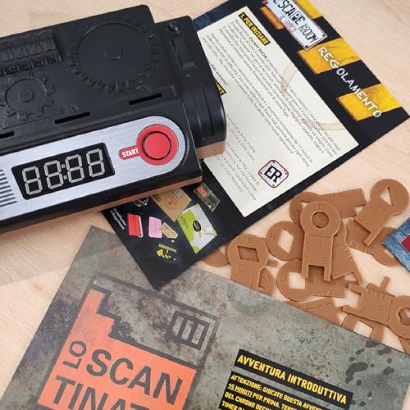 Cranio Creations - Escape Room Il Gioco Nuova Edizione, 3 Appassionanti Nuove Avventure Per L'Escape Room Da Tavolo Più Famosa, Edizione in Lingua Italiana