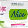 Nice Salviette Milleusi Igienizzanti, Fresche e Idratanti sulla Pelle Con Glicerina e Pantenolo, Confezione da 72 Salviette Umidificate - 1 unità (Confezione da 1)