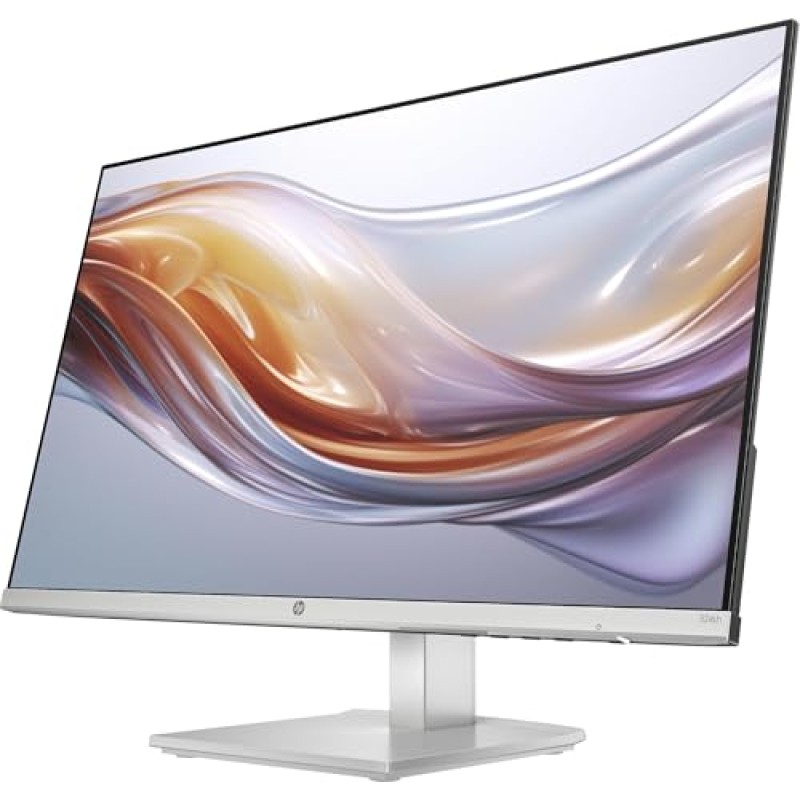 HP 524sh Monitor, Schermo da 23.8" FHD IPS Antiriflesso, Tecnologia Eye Ease, Tempo Risposta 5 ms GtG Overdrive, Risoluzione 1920 x 1080, Software Display Center, HDMI, Nero