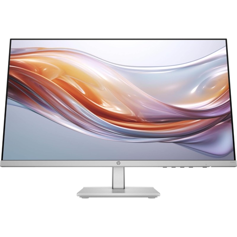 HP 524sh Monitor, Schermo da 23.8" FHD IPS Antiriflesso, Tecnologia Eye Ease, Tempo Risposta 5 ms GtG Overdrive, Risoluzione 1920 x 1080, Software Display Center, HDMI, Nero