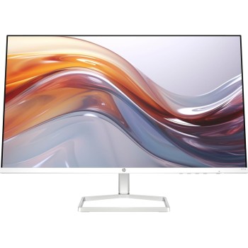 HP 527sa Monitor con Casse, Schermo da 27" FHD IPS Antiriflesso, Tecnologia Eye Ease, Tempo Risposta 5 ms GtG Overdrive, Risoluzione 1920 x 1080, Software Display Center, HDMI, Bianco