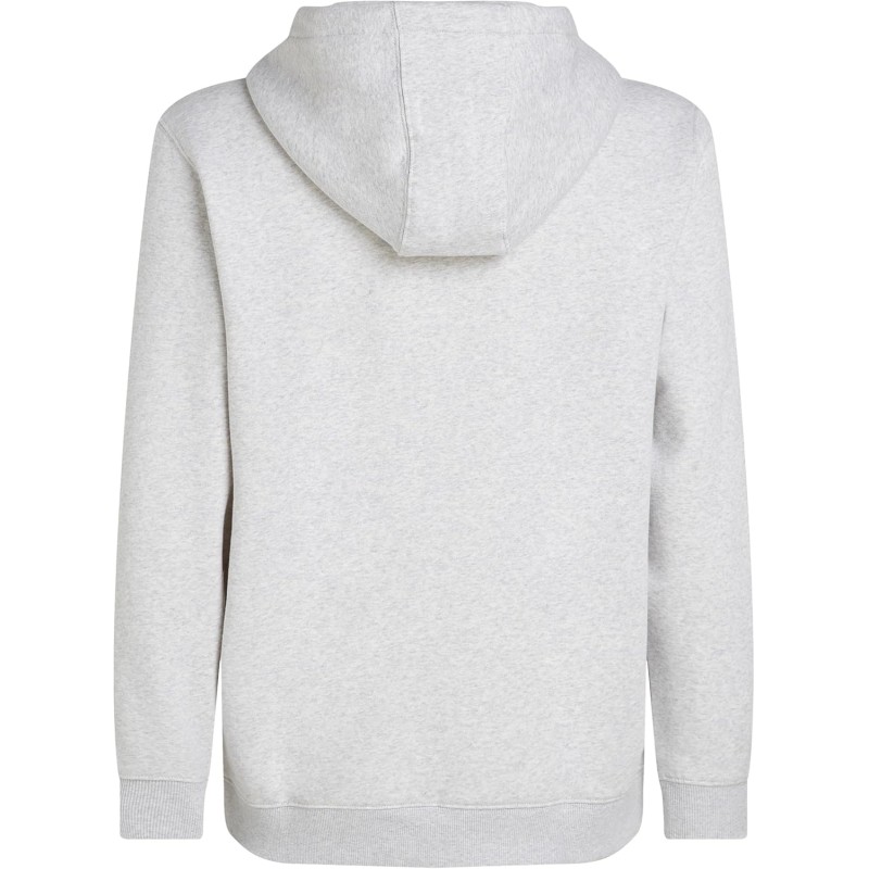 Tommy Jeans Uomo Felpa con Zip Flag Zip Thru con Cappuccio - 3XL Plus Grey (Silver Grey Heather) Tommy Jeans Uomo Felpa con Zip Flag Zip Thru con Cappuccio - 3XL Plus Grey (Silver Grey Heather)