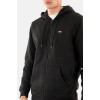 Tommy Jeans Uomo Felpa con Zip Flag Zip Thru con Cappuccio - XS Black (Black) Tommy Jeans Uomo Felpa con Zip Flag Zip Thru con Cappuccio - XS Black (Black)