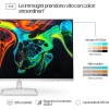 HP 532sf Monitor, Schermo da 31,5" FHD IPS Antiriflesso, Tecnologia Eye Ease, Tempo Risposta 5 ms GtG Overdrive, Risoluzione 1920 x 1080, Software Display Center, HDMI, Nero - 32"