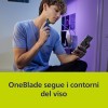 Philips OneBlade First Shave lama, compatibile con tutti i modelli OneBlade e OneBlade Pro, per pelli del viso molto sensibili, 1 pezzo (modello QP215/50)