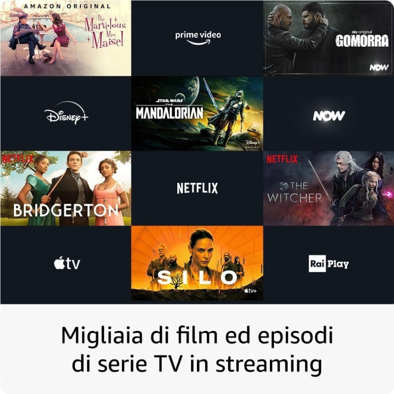 Fire TV Stick 4K Max di Amazon (Ultimo modello), Dispositivo per lo streaming con supporto per Wi-Fi 6E e modalità ambiente