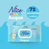 Nice Baby Acqua Salviette per Cambio Pannolino, con il 98% di Acqua ed Estratto di Aloe, Dermatologicamente Testate, Confezione da 72 Salviette Nice Baby Acqua Salviette per Cambio Pannolino, con il 98% di Acqua ed Estratto di Aloe, Dermatologicamente Testate, Confezione da 72 Salviette