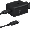 Samsung EP-T4511 Caricabatterie originale 45W Super Fast Charging, Porta USB-C (con Cavo), Nero - Nero